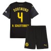 Ensemble Maillot Borussia Dortmund N. Schlotterbeck 4 Exterieur 2024-25 Enfant